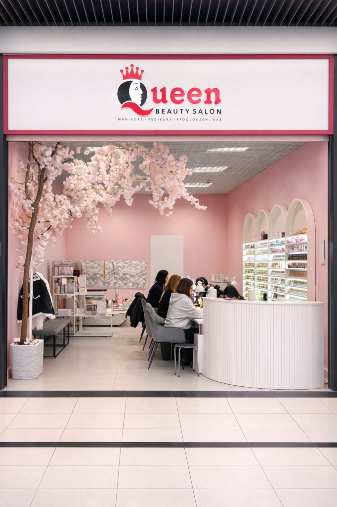 Vstup do Queen Beauty Salon